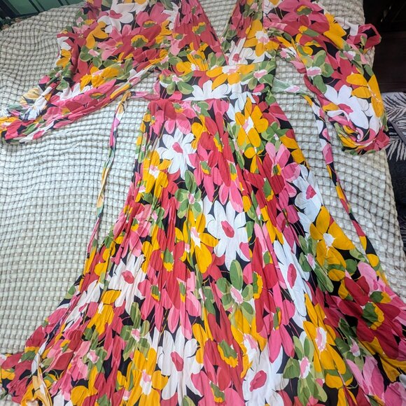 Trashy Diva Flower Power Butterfly Dress - Size 14 NWT - Picture 3 of 3